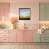 Rising At Dawn by Ben Payne, original painting, in room