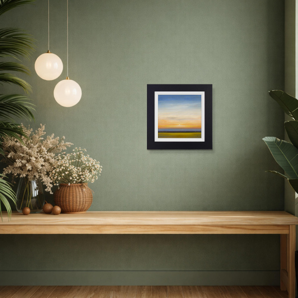 Early Light by Ben Payne, original painting, in room