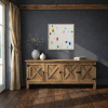 Making Space by Manel, original painting, in room