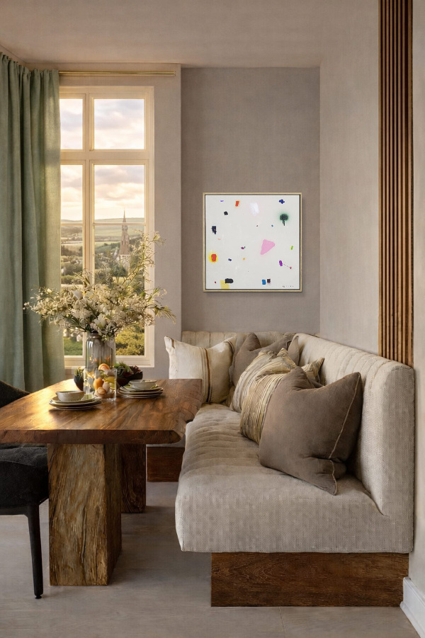 By Your Side by Manel, original painting, in room