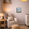 Cala d’Hort by Juan Antonio Domínguez, original painting, in room