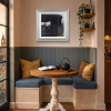 Landrover & Labradors by Stephen Park, original painting, in room