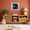 Landrover & Labradors by Stephen Park, original painting, in room