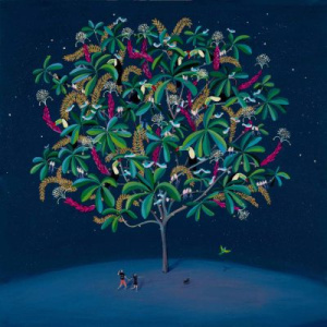 Tropical Tree by Jenni Murphy, limited edition giclee, thumbnail image