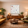 Riding The Wave by Manel, original painting, in room