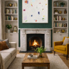 Riding The Wave by Manel, original painting, in room