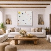 Summer Vibes by Manel, original painting, in room
