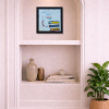 Bright Horizons by Håven, original painting, in room