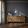 Reimagining by Håven, original painting, in room