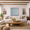 In Motion by Håven, original painting, in room