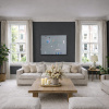 Portal by Håven, original painting, in room