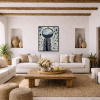El Mago by Didier Mayés, original painting, in room