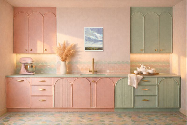 Breaking Through by Matthew Cordwell, original painting, in room