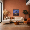 By The Light Of The Silvery Moon, Rosedale by Andrew Grant Kurtis, original painting, in room
