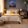 By The Light Of The Silvery Moon, Rosedale by Andrew Grant Kurtis, original painting, in room