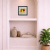 A Perfect Pair by Kiss Csaba, original painting, in room