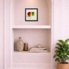 Two Apples by Kiss Csaba, original painting, in room
