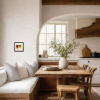 Two Apples by Kiss Csaba, original painting, in room