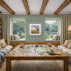 Down In The Meadow by Allan Morgan, original painting, in room
