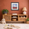 The Path To Love by Allan Morgan, original painting, in room