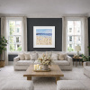 Brighton Pier II by Paola Cassais, original painting, in room