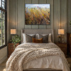 Summer Dreams by Sara Malfer, original painting, in room