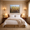 Summer Dreams by Sara Malfer, original painting, in room