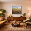 Summer Dreams by Sara Malfer, original painting, in room