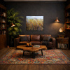 Summer Dreams by Sara Malfer, original painting, in room