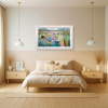Cool Breeze by Mario Malfer, original painting, in room
