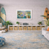 Cool Breeze by Mario Malfer, original painting, in room