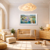 Cool Breeze by Mario Malfer, original painting, in room