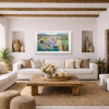 Cool Breeze by Mario Malfer, original painting, in room