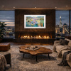 Cool Breeze by Mario Malfer, original painting, in room