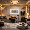 Rome by Veronika Benoni, original painting, in room