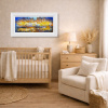 Amsterdam Lights by Veronika Benoni, original painting, in room