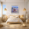 Symphony Of Colour by Fabio Constantino, original painting, in room