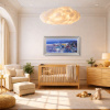 Harmony In Blue by Fabio Constantino, original painting, in room