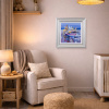 Sea Dreamers by Fabio Constantino, original painting, in room