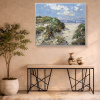 Pink Sands by Frank Getty, original painting, in room