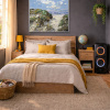 Pink Sands by Frank Getty, original painting, in room