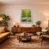 Freshness In The Forest by Gerhard Nesvadba, original painting, in room