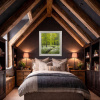 Freshness In The Forest by Gerhard Nesvadba, original painting, in room