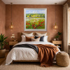 A Wonderful Summer by Gerhard Nesvadba, original painting, in room