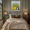 A Summer In Tuscany by Gerhard Nesvadba, original painting, in room