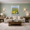 A Summer In Tuscany by Gerhard Nesvadba, original painting, in room