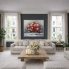A Show Of Love II by Gerhard Nesvadba, original painting, in room