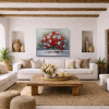 A Show Of Love II by Gerhard Nesvadba, original painting, in room