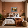 Paisaje En Dorados by Miguel Peidro, original painting, in room