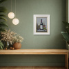La Tâche by Zoltan Preiner, original painting, in room